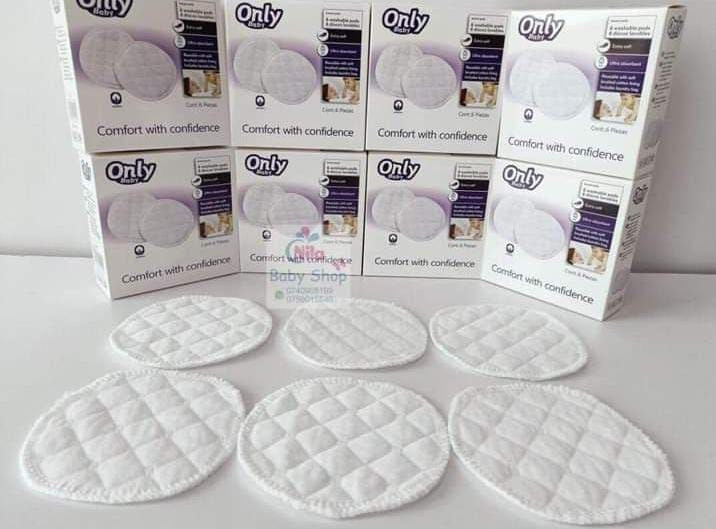 coussinets lavable d'allaitement 06 pieces